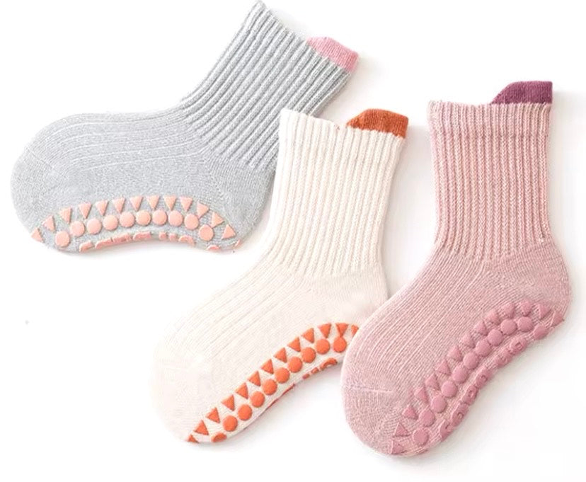 Lot de 3 paires de chaussette antidérapante